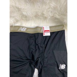 New Balance Men Sz XL Boxer Brief Black